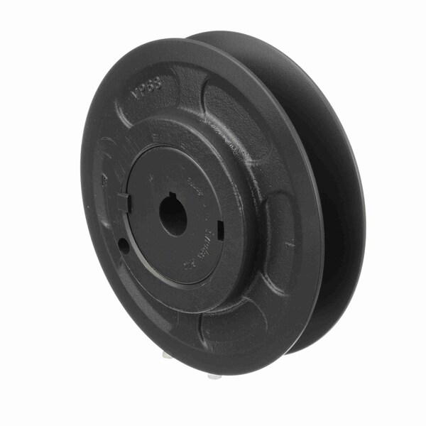 1 Groove Cast Iron Finish Bore Fhp Variable Pitch Sheave, 1VP68X3/4
